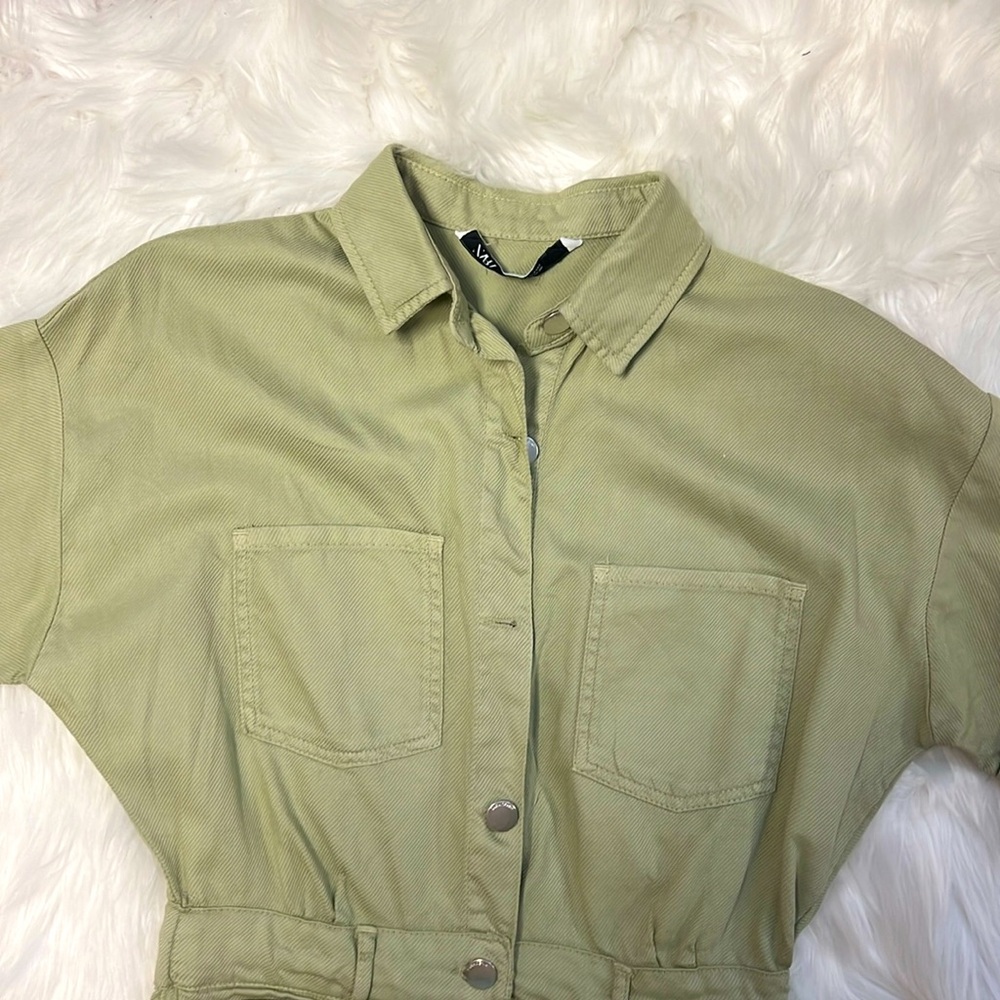 Kaki Zara Romper